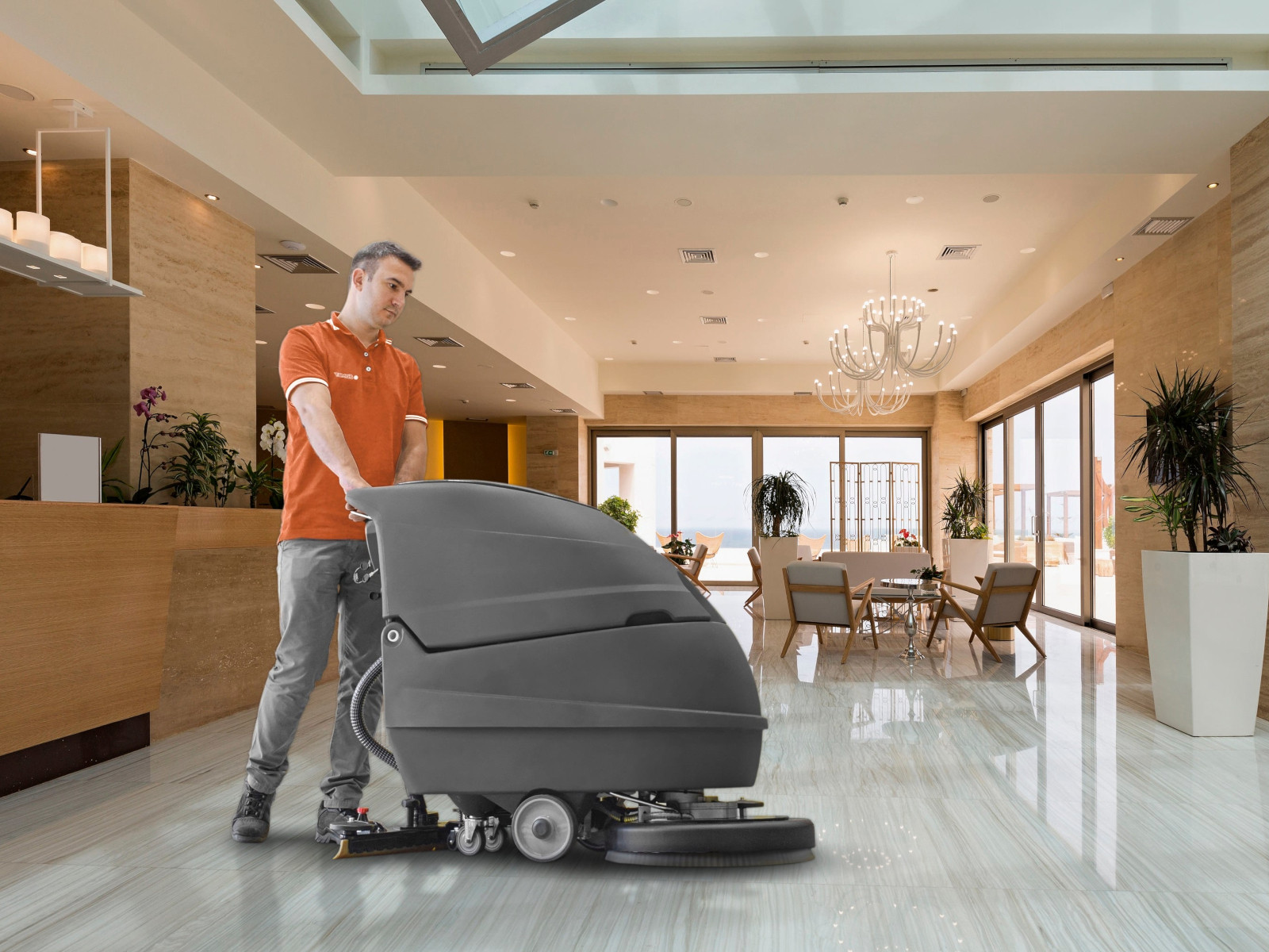 pulizia pavimenti in marmo con macchine professionali 2545 1a00d